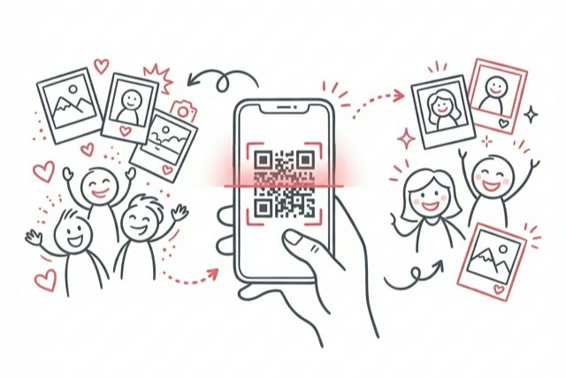 How Can You Share Event Photos Instantly with QR Codes?