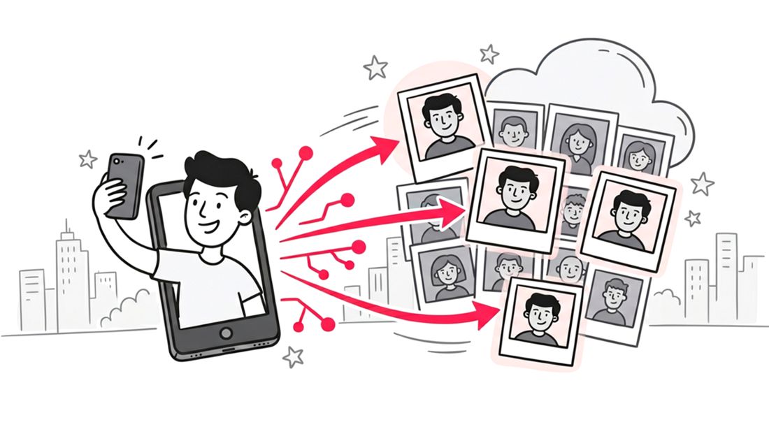 Face Recognition App to Find Photos in Shared Albums