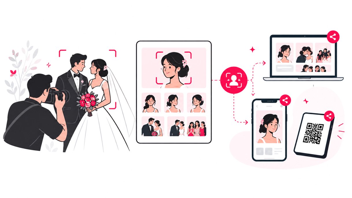 How Face Recognition Helps Photo Sharing At Weddings