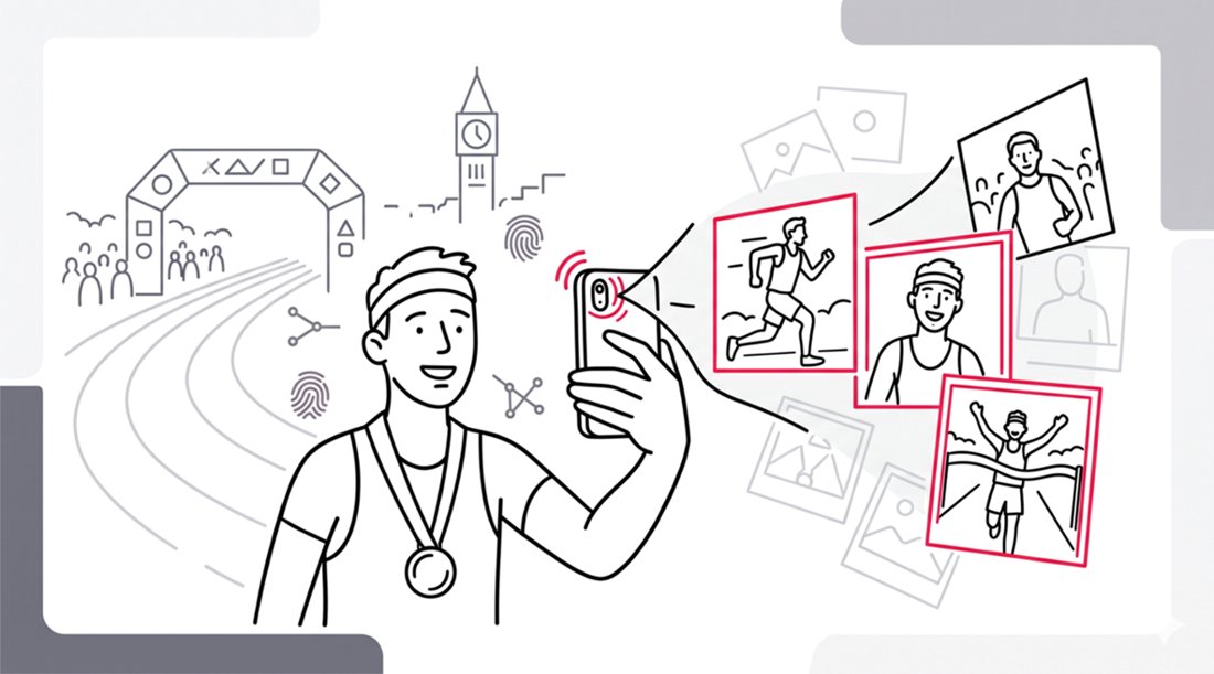 How to Find Marathon Photos by Face with AI Software