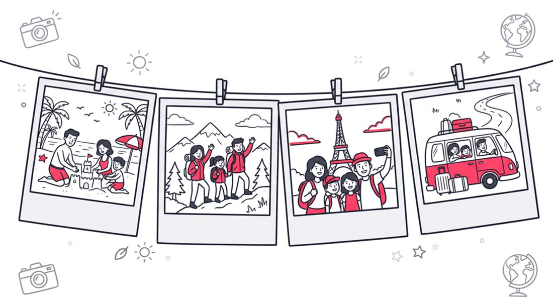How to Share Vacation Photos at Resorts and Hotels
