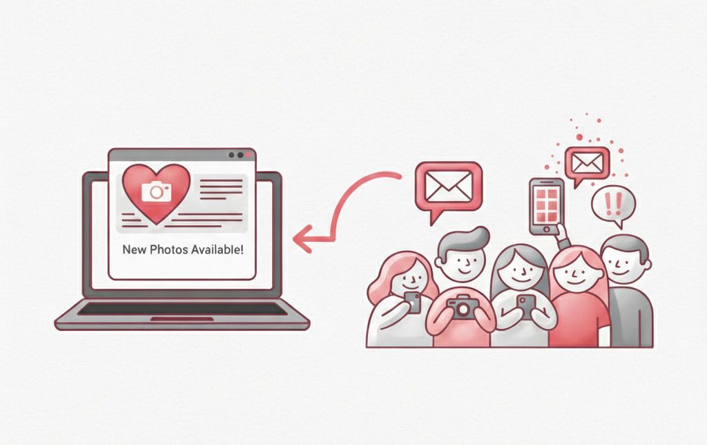 How to Notify Guests When Photos are Uploaded in Real-Time