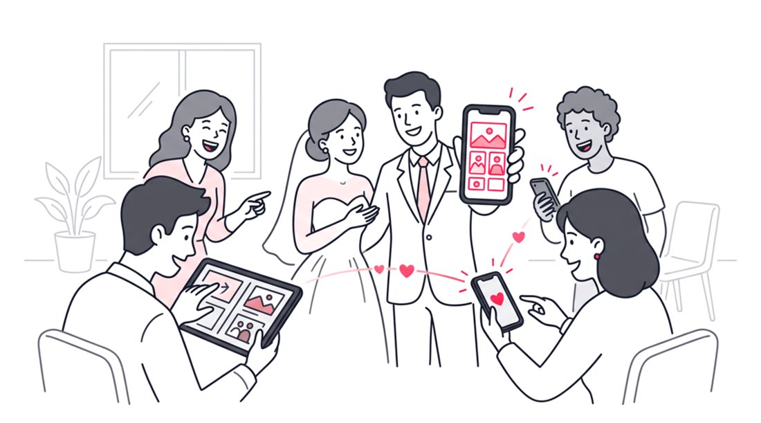 Premium Wedding Photo Sharing: Guide For Luxury Events